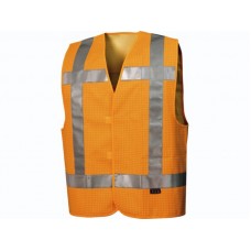TRICORP WORKWER 158733 Turuncu İkaz Yeleği